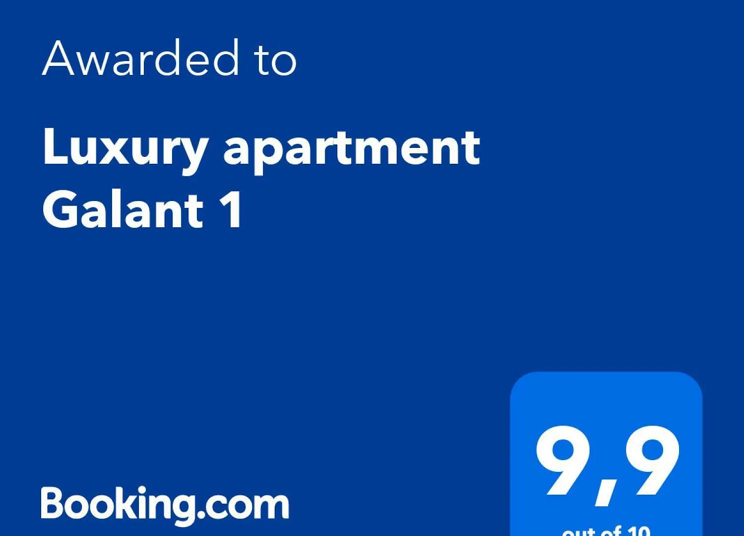 Luxury Apartment Galant 1 Split